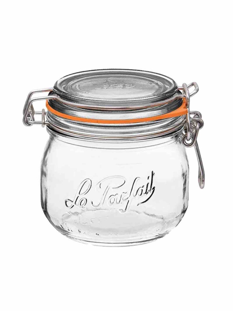 Le Parfait 3 Lt. Screw Top Jar w/ Lid & Cap